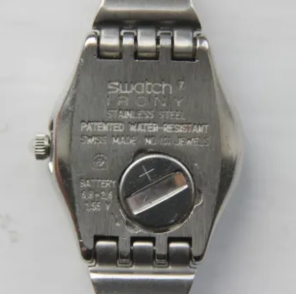 1999 Swatch "Irony" Audacity Pink Dial Watch YSS116G (Vintage - Picture 7 of 7